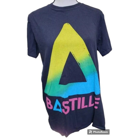 BASTILLE Doom Days Tour 2019 Band T-Shirt Size M British Indie Pop - Picture 1 of 6